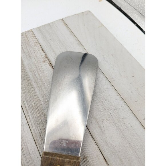 Stainless Steel Ice Cream Spade Japan #4 Scoop Wood Handle 9 1/2" - Picture 6 of 9